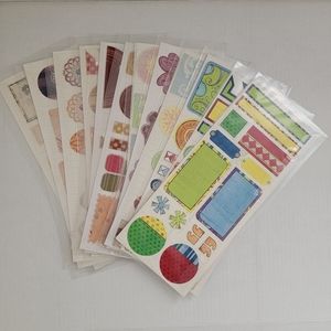 Creative Memories Power Palette Sticker Sheets Bundle - 2008